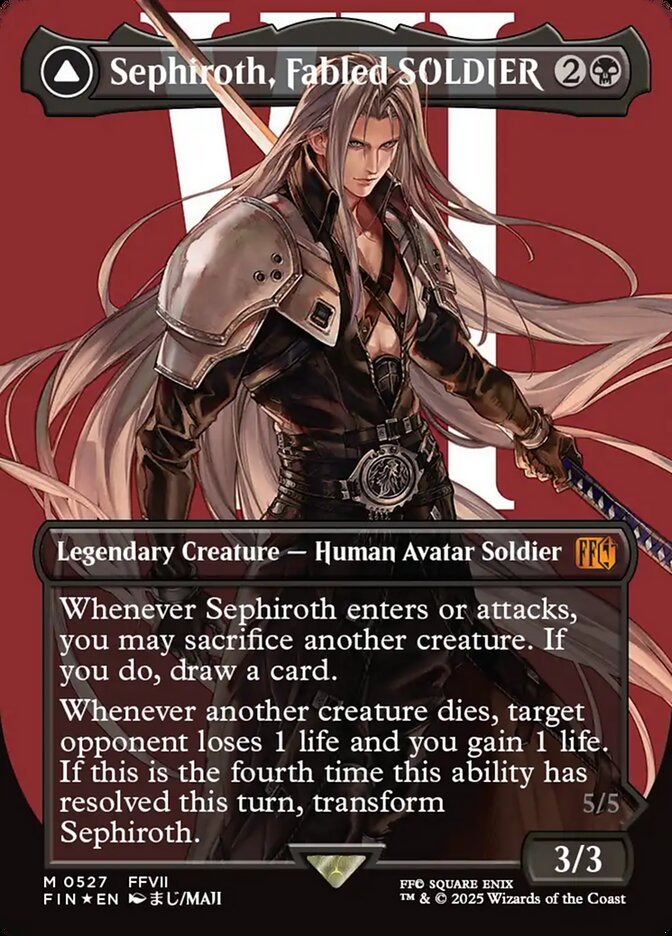 Sephiroth FIN 527 card