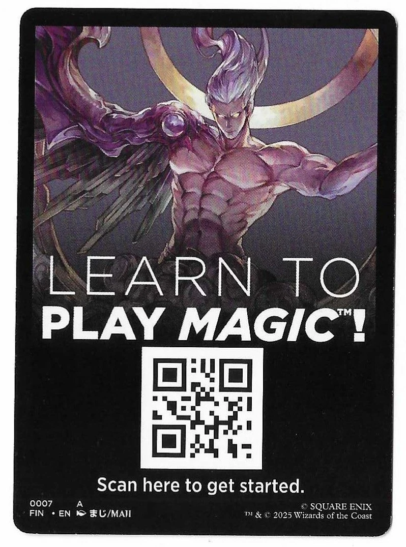 Learn to Play // Magic Community advertising insert, Face 0007