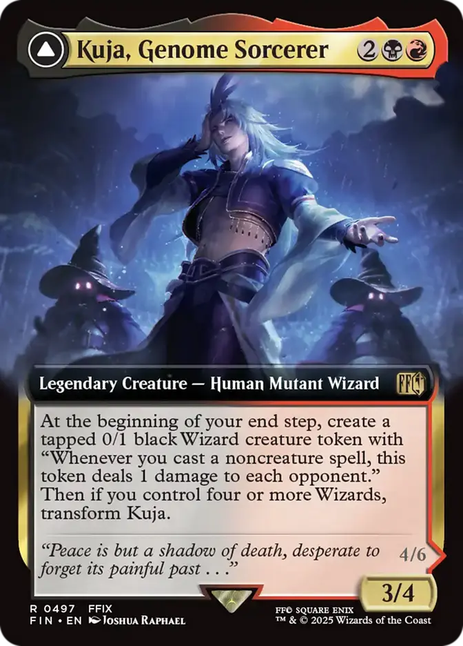 Kuja, Genome Sorcerer // Trance Kuja, Fate Defied, Physical front
