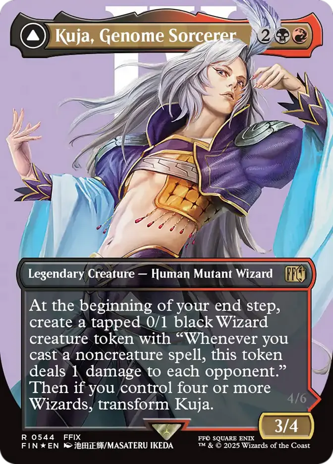 Kuja, Genome Sorcerer // Trance Kuja, Fate Defied, Physical front