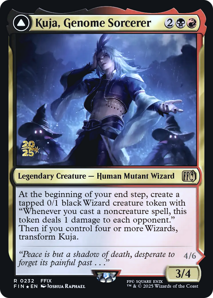 Kuja, Genome Sorcerer // Trance Kuja, Fate Defied, Physical front