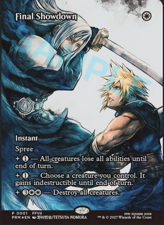 Final Showdown, English official preview (SAMPLE)